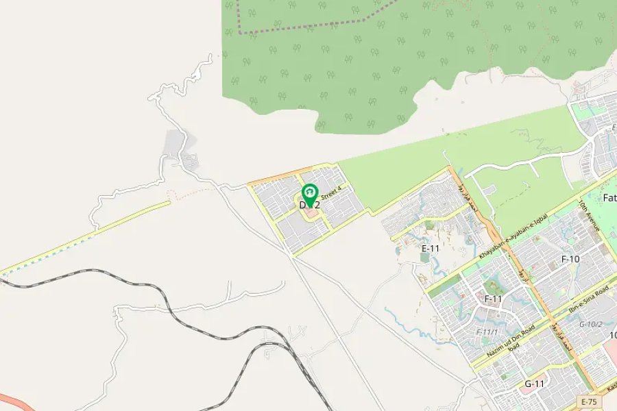 D-12 2450 اسکوائر فٹ رہائشی پلاٹ برائے فروخت