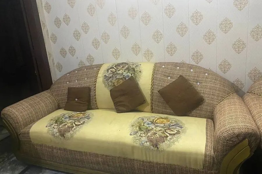 6 سیٹر ووڈن صوفہ سیٹ