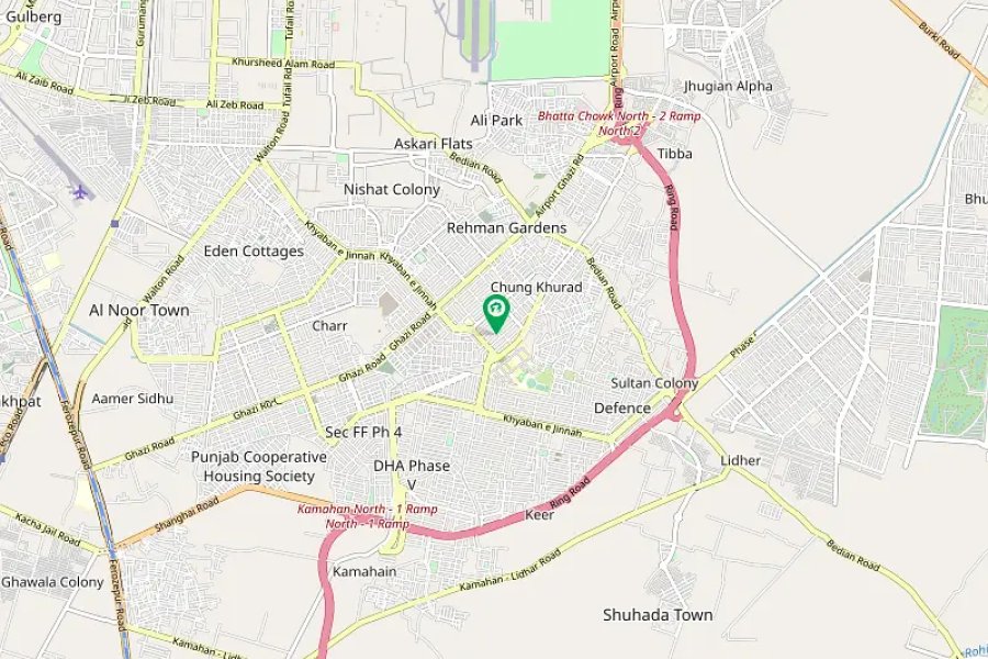 بلڈرز اور تعمیراتی کاروبار کے لیے بہترین مقام کا پلاٹ مثالی ہے۔