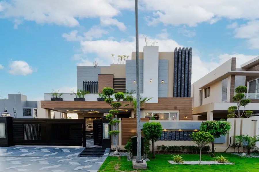 ڈی ایچ اے لاہور فیز 6 ایل بلاک ایک کنال کا بالکل نیا مکان برائے فروخت