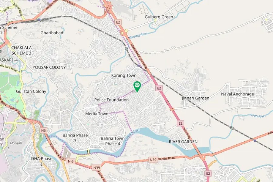 پی ڈبلیو ڈی ہاؤسنگ سکیم میں 1 کنال کمرشل پلاٹ برائے فروخت