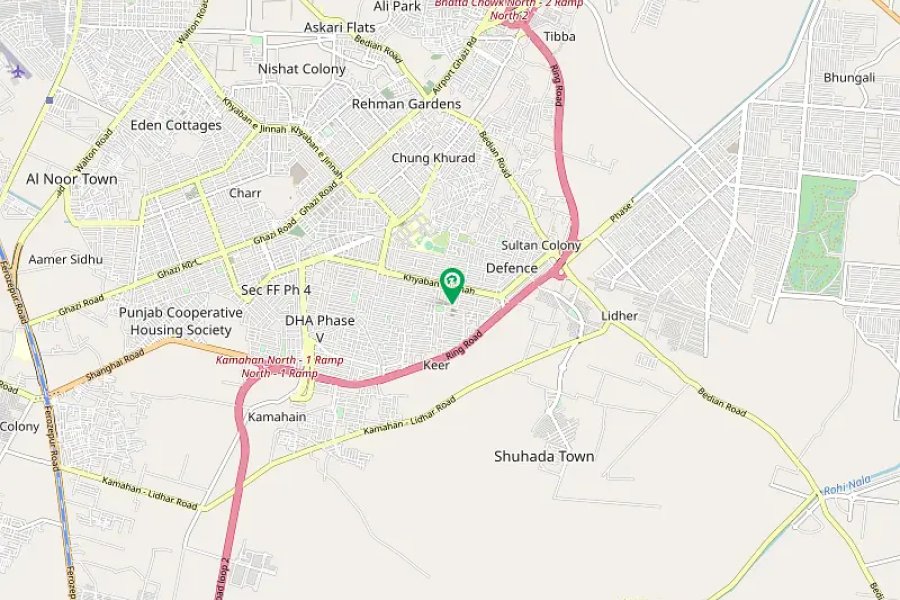 لاہور کے پرائم لوکیشن میں خوبصورت منظر 2 بیڈ لگژری اپارٹمنٹ برائے فروخت