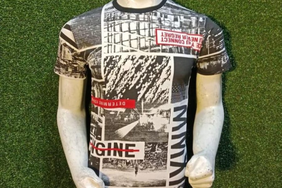Men Round Neck T-Shirt Unique Design and Pattern