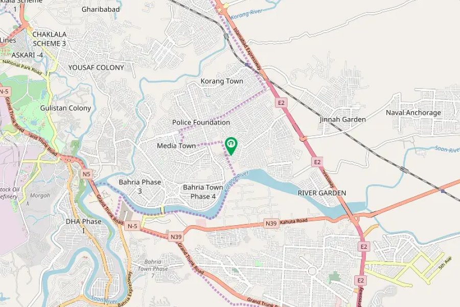 سی بی آر ٹاؤن فیز 1 میں شاندار 1600 اسکوائر فٹ کمرشل پلاٹ دستیاب ہے