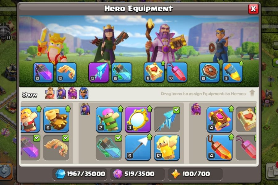 قبیلوں کے تصادم کے لیے اکاؤنٹ