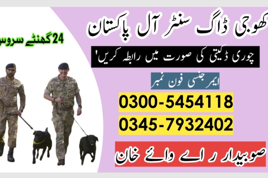 آرمی ڈاگ سنٹر گوجرانوالہ 03005454118 (سرچ ڈاگ گوجرانوالہ)