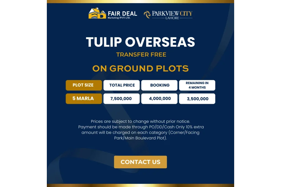 پارک ویو سٹی لاہور