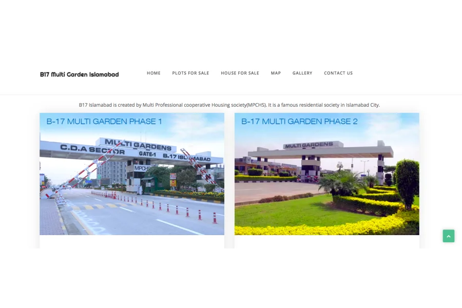 Premium Plot In Islamabad B-17 Sector MPCHS Block B