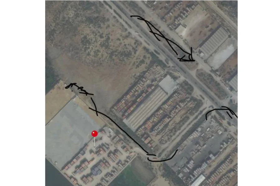 05 ایکڑ (20260 مربع میٹر) صنعتی گودام پلاٹ برائے فروخت