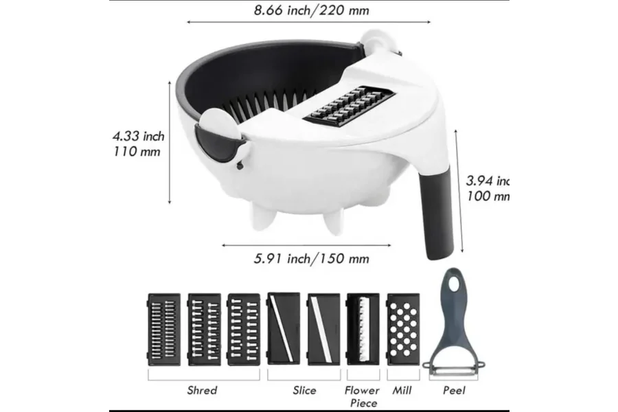 9 in 1 Bowl Cutter ( Best Kitchen Product for Multipurpose)