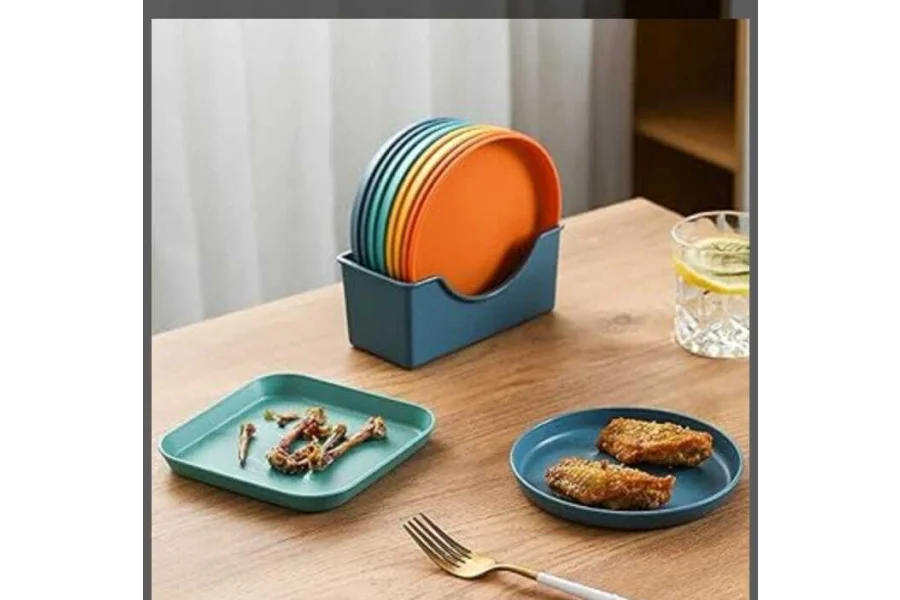 10-Piece Multi Function Spit Bone Dish Set