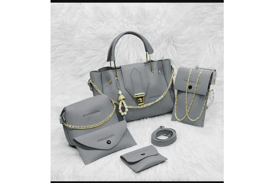 5 انچ 1 پرس- خواتین کے لیے (گرے)