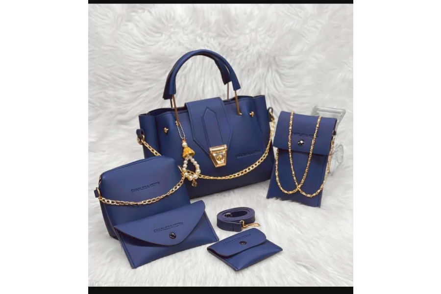 5 in1 Purse- For Women (Blue)