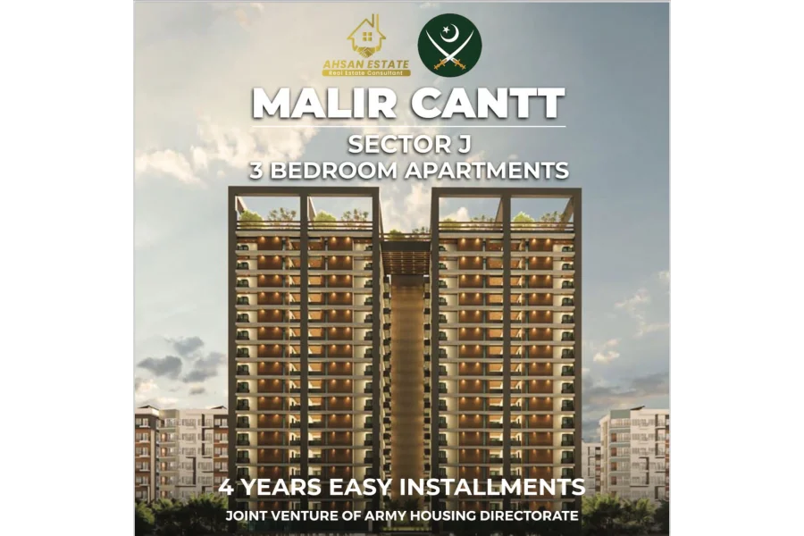 3 Bed room apartment in Malir Cantt