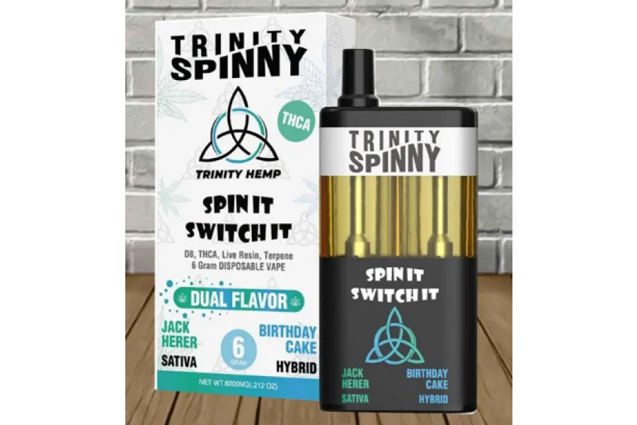 Trinity Hemp Spinny 6G Disposable Vape کی لاہور میں قیمت -03001597100