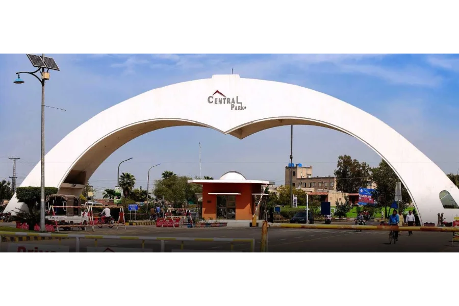 6 MARLA PLOT AVAILABLE FOR SALE IN CENTRAL PARK HOUSING SCHEME