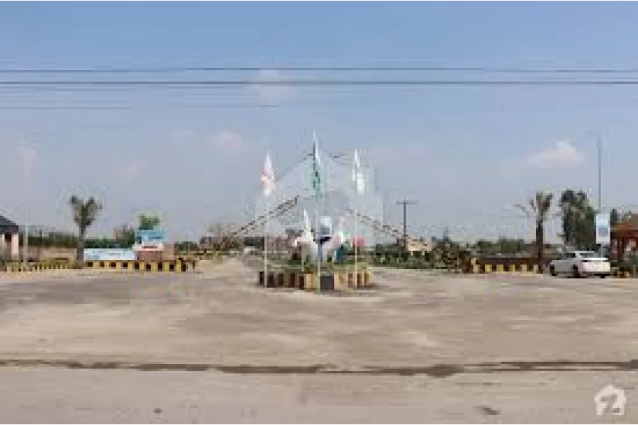 سن سٹی ہاؤسنگ سکیم میں 2 مرلہ کمرشل پلاٹ برائے فروخت