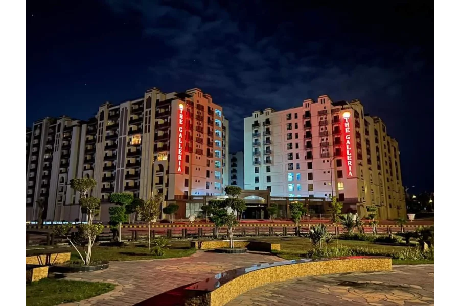 بحریہ انکلیو اسلام آباد میں گولڈ لگژری اپارٹمنٹ کرایہ پر