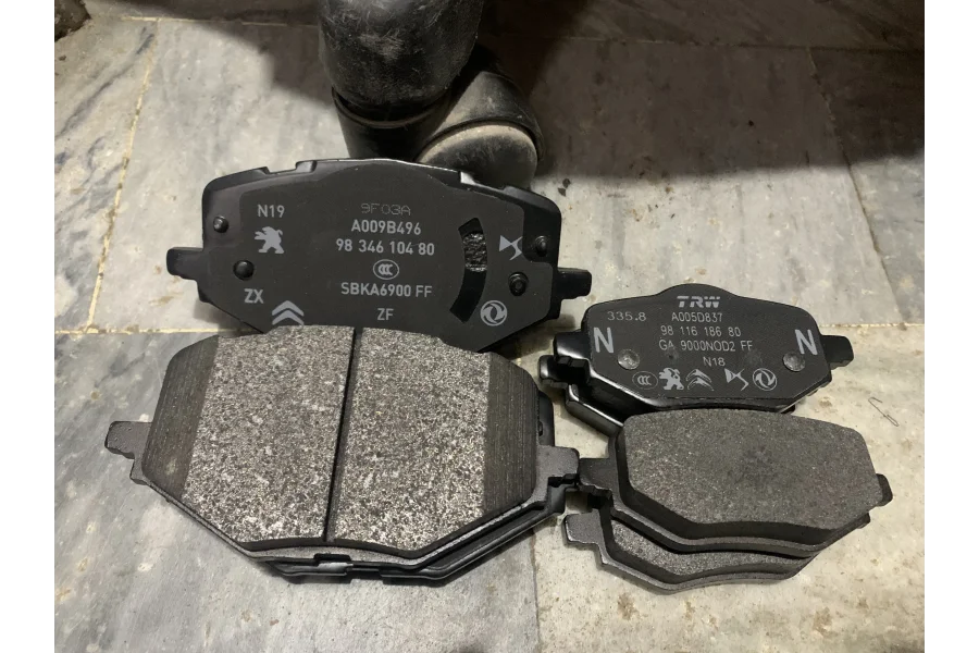 فرنٹ بریک پیڈ PEUGEOT 2008