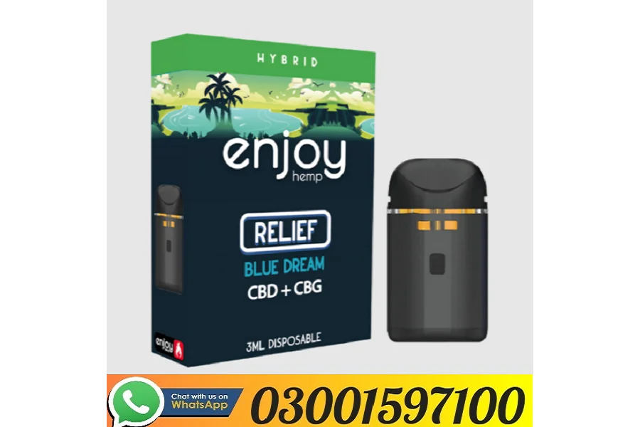 Original Enjoy Hemp Utopia 3ml THCA Blend Disposable Vape In Lahore [