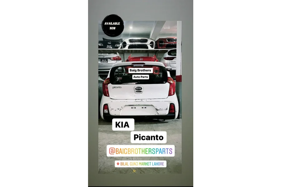 Kia Picanto Sportage Bumper Bulkhead Codensor SHow Grill Door Bonet Ac