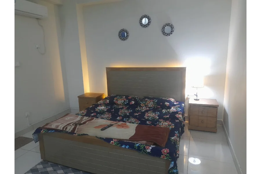 Gulberg greens islamabad one two bed apartment for rent