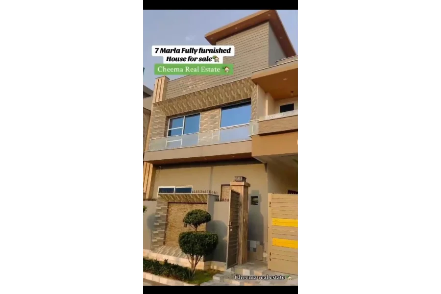 گرین ویلی میں 7 مرلہ مکان برائے فروخت