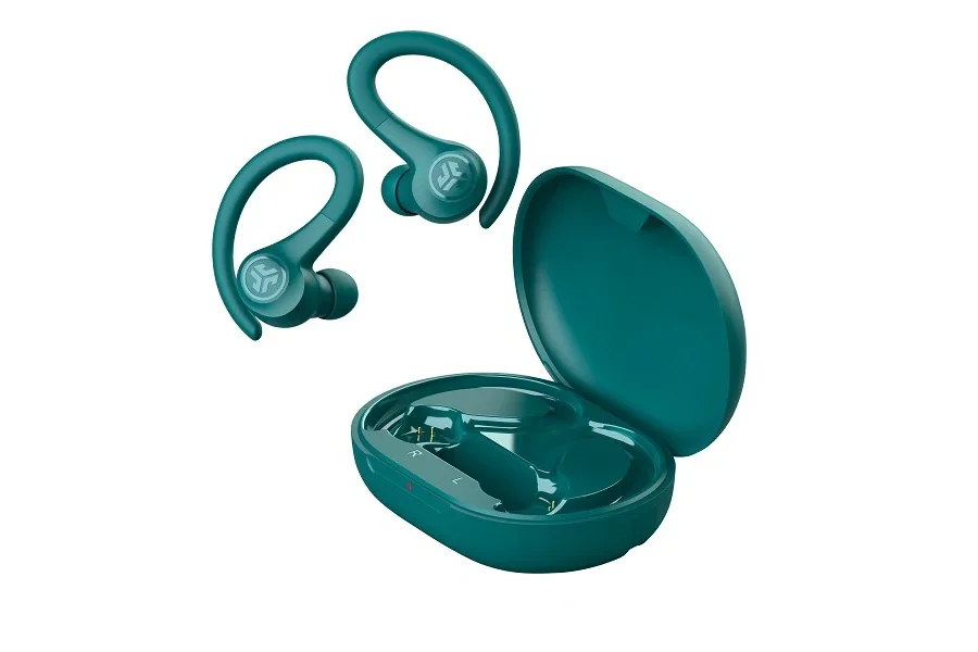 JLab Go Air Sport True Wireless Earbuds (EBGAIRSPRTRTEL124) Teal