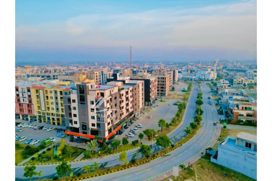 Faisal town block B islamabad 100/60 size commercial plot for sale