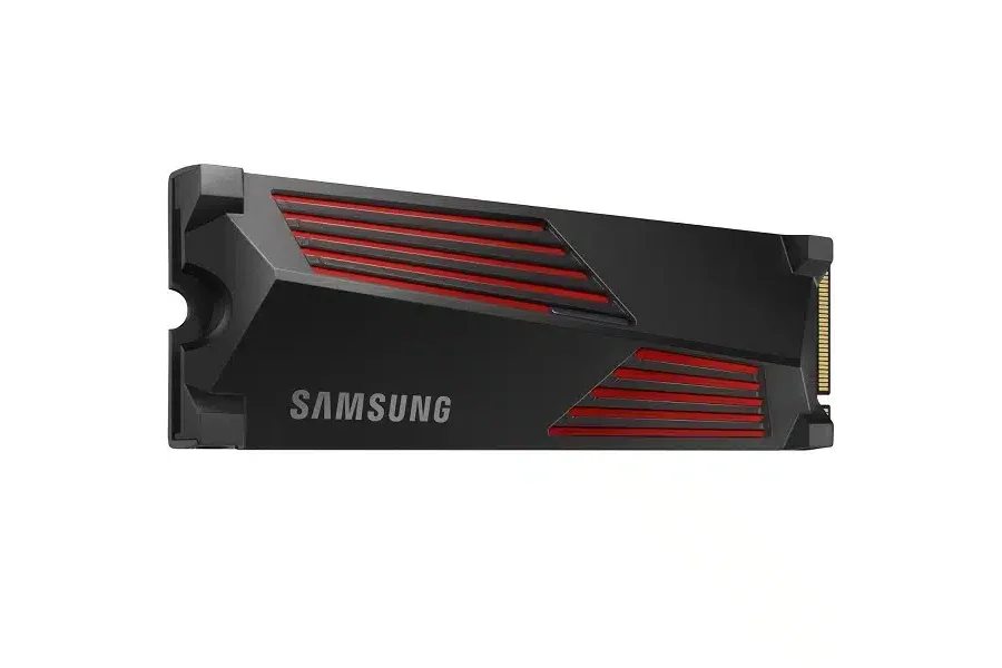 Samsung SSD 990 Pro With Heatsink PCIe 4.0 NVMe M.2 Internal SSD - Bla