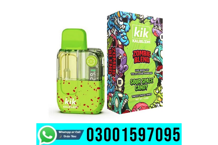 Kalibloom KIK Apocalypse Blend Disposable Vape Pakistan - 03001597095