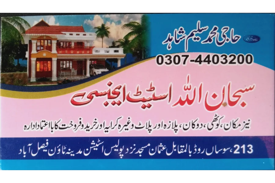 5 Marla House for Rent in Ghalib City Faisalabad