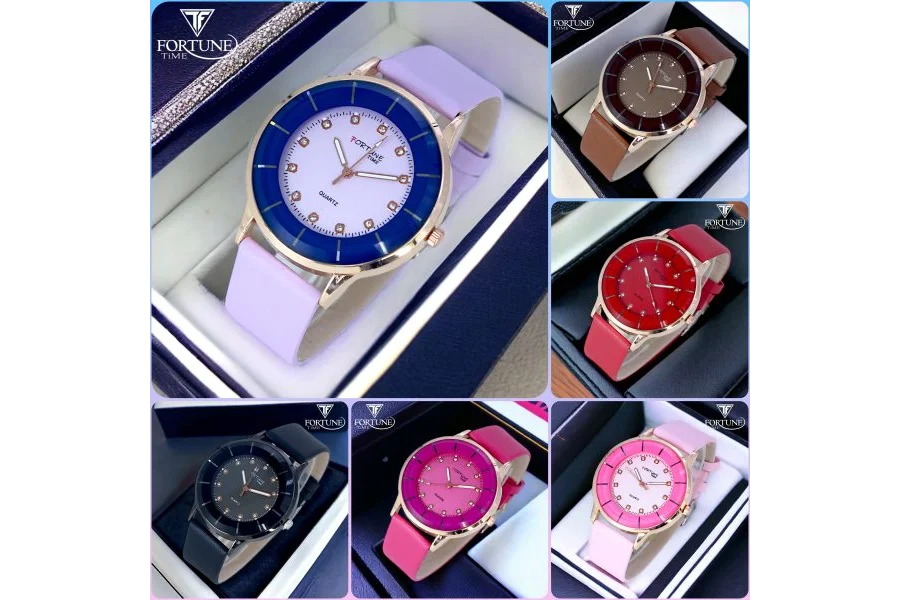 Fortune Times FTC Ladies Quartz Analog Wrist Watch for Girls & Women