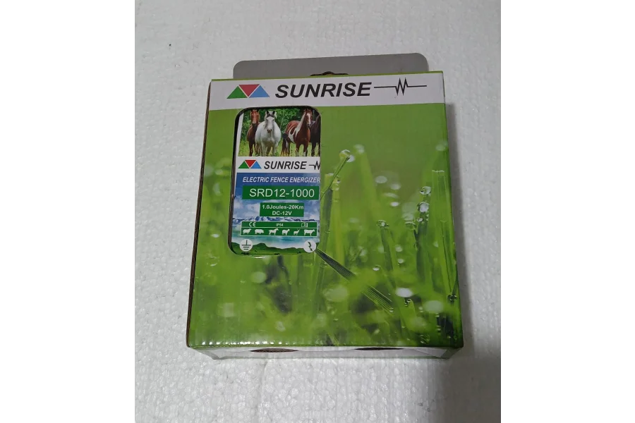 Sunrise Electric Fence Energizer SRD12-1000 (Lot Of 4)