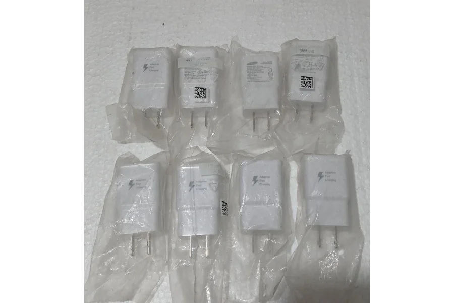 Samsung Adapter Fast Charger USB Wall Charger – White (Lot Of 74)