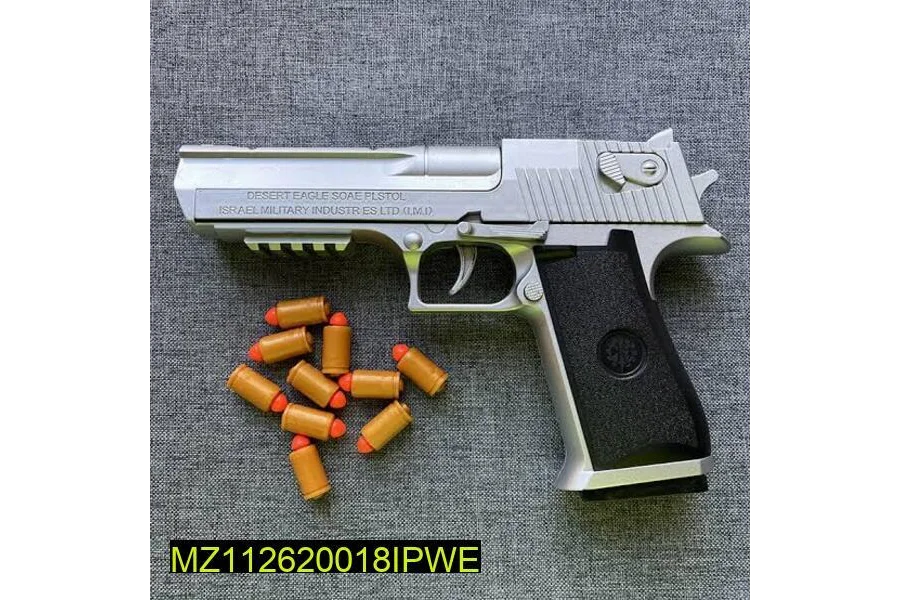 Desert eagle air gun with nerf soft bullets bulk free shipping