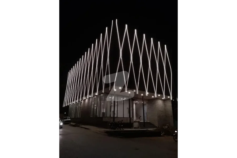 G-8 بالکل نیا بلڈنگ آرکیٹیکٹ ڈیزائن کارنر سائز 40X80 = 356 YDS