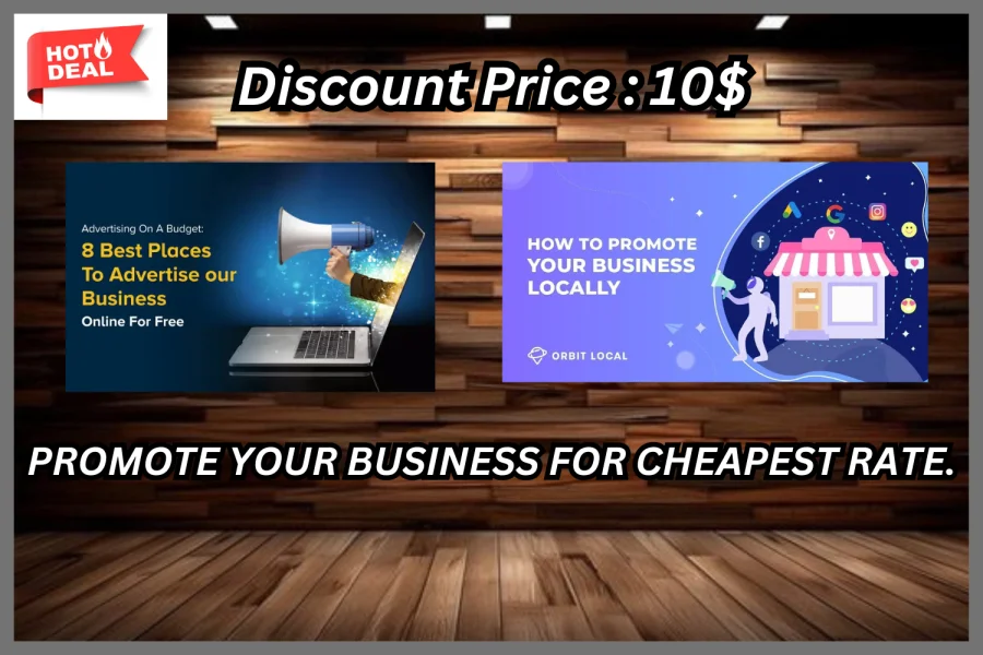 Promote Your Business at Unbeatable Prices.