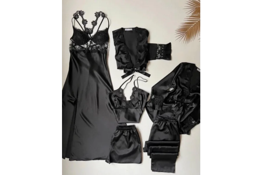 Silk nightwear 6 Pcs comfortable