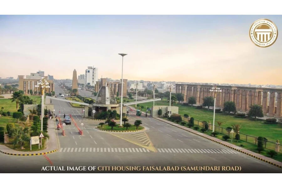 سٹی ہاؤسنگ سمندری روڈ میں 5 مرلہ رہائشی پلاٹ برائے فروخت