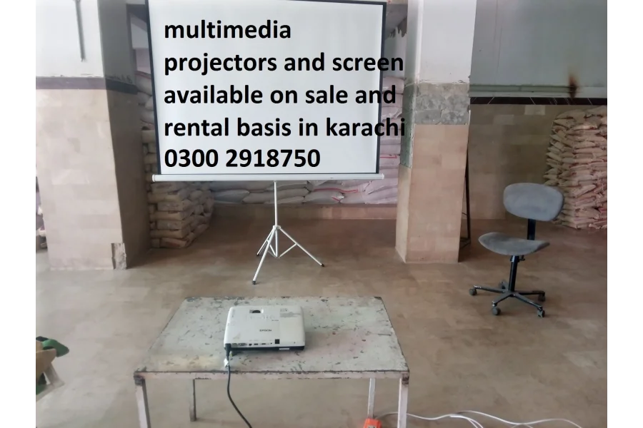 multimedia projector and sound system rental 0300 2918750