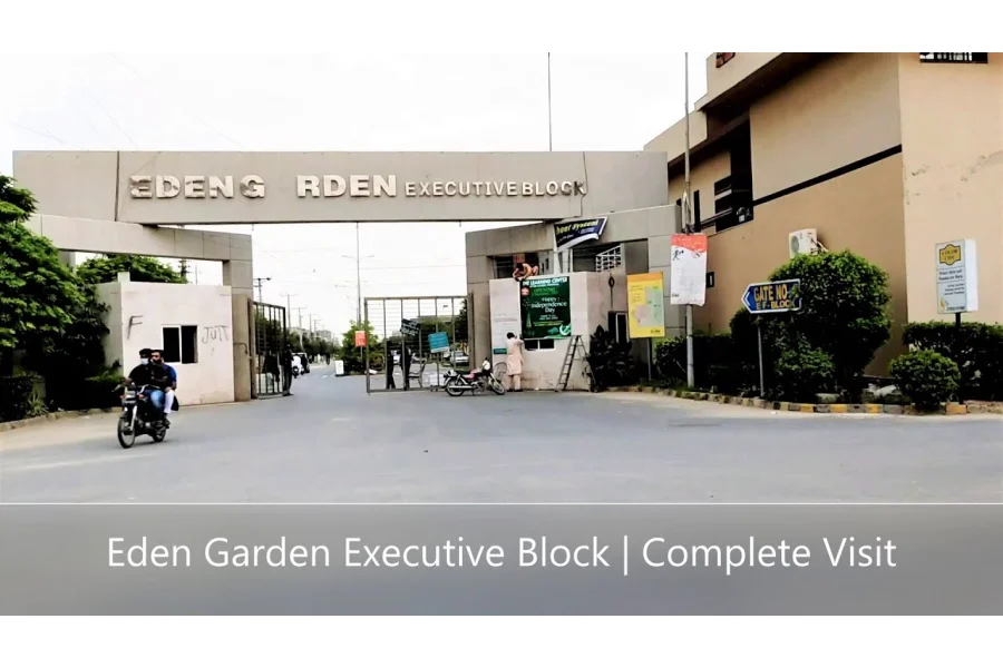 5 Marla Plot For Sale in Eden Executive