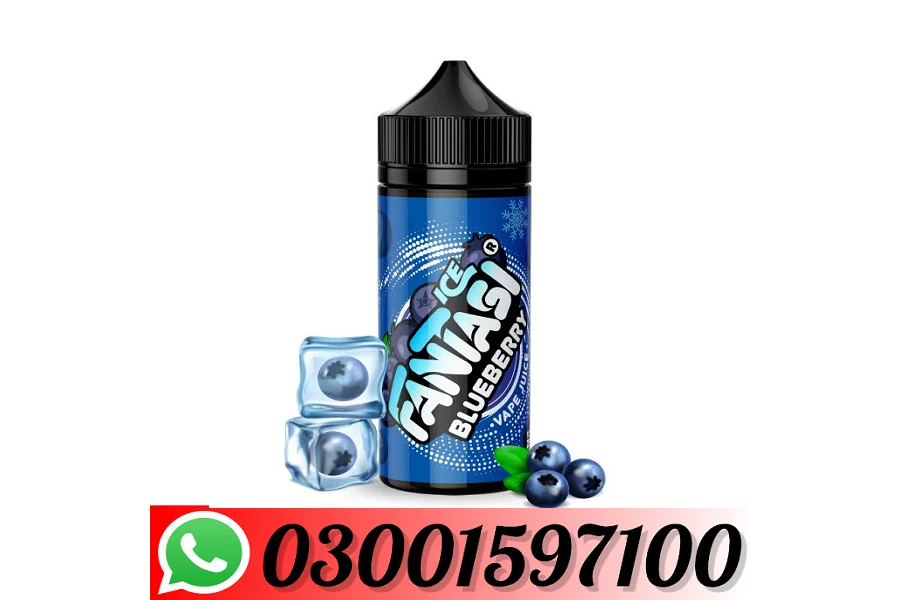 کراچی میں فینٹاسی بلو بیری آئس 100 ملی لیٹر ویپ جوس 03001597100