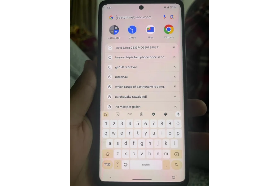 Pixel 7 pro 12/128 dual sim pta approved 