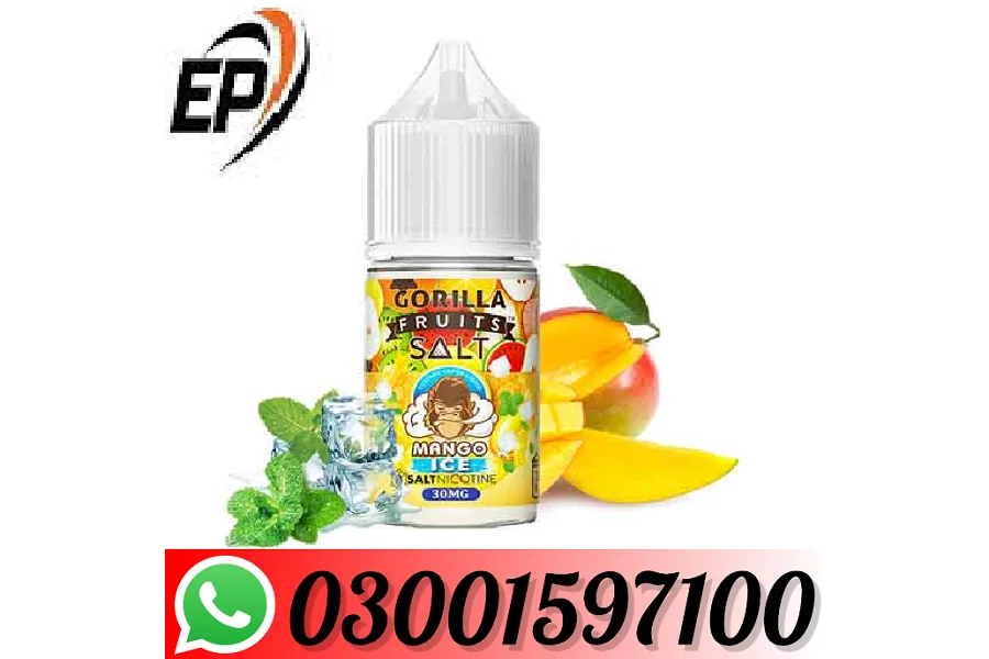 Orignal{GORILLA CUSTARD Salt Nicotine 30ml Vape Juice} In Karachi(0300