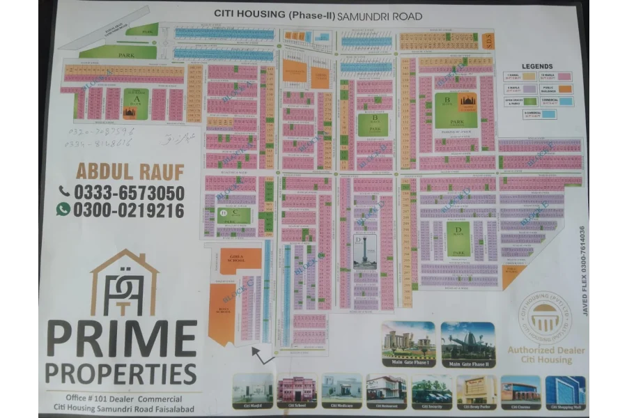 10 marla plot on Installments in Citi Housing