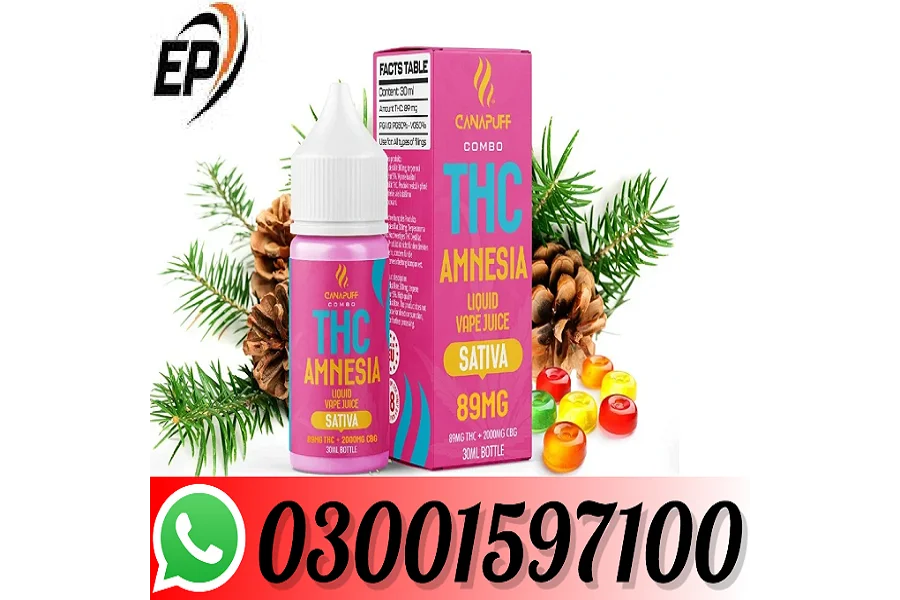 کراچی میں نیا THC مائع 89mg THC/2000mg CBG 30ml (03001597100)