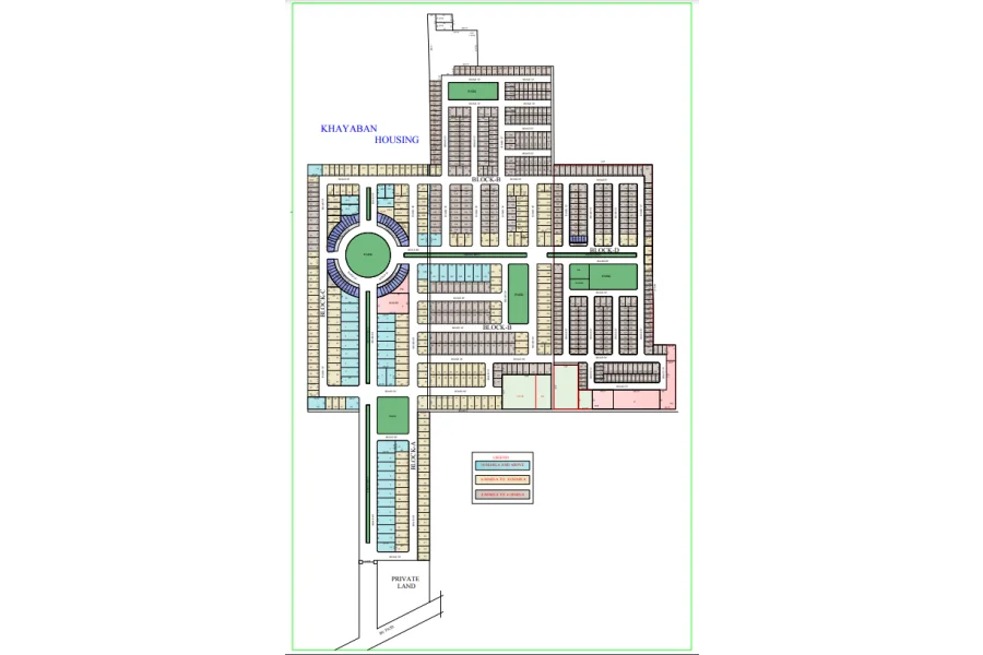 5 Marla Plot For Sale in Khayaban housing