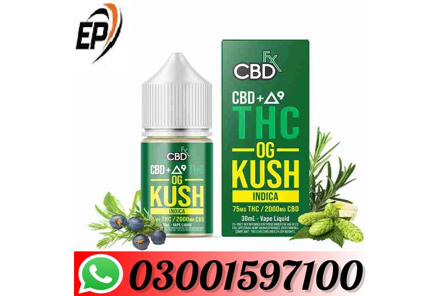 New THC Vape OG Kush Juice In Karachi(03001597100)