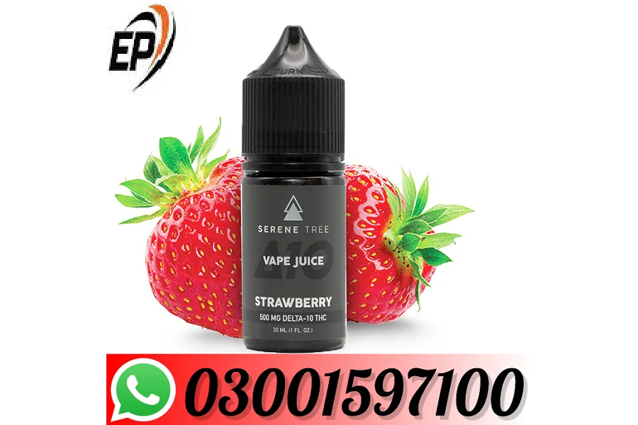 New Tree Delta-10 THC Strawberry Vape Juice In Karachi(03001597100)